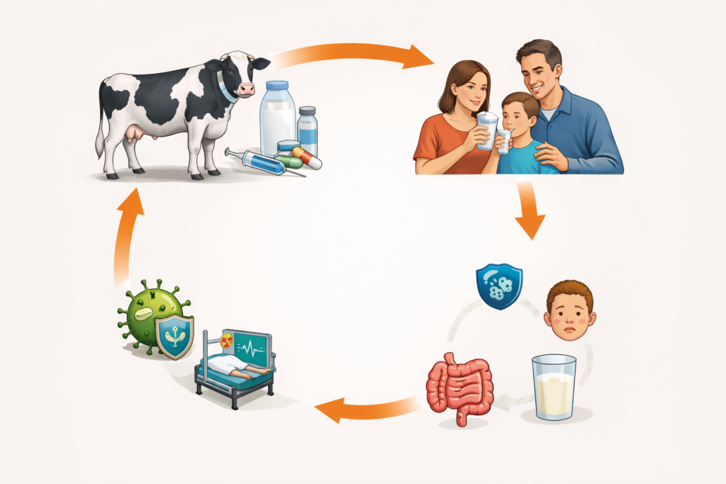 testy na antybiotyki w mleku